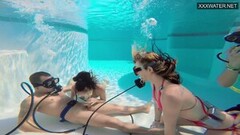 Naughty Eva Sasalka and Jason Being Watched Underwater Fucking Thumb