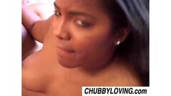 Chubby ebony brunette gets pounded very hard Thumb