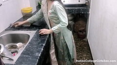 Real Sexy Indian Bhabhi Hot Kitchen Sex With Her Devar In Hindi Audio Thumb