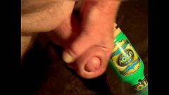 Pumped Cock Leads to a Pumped Foreskin Thumb