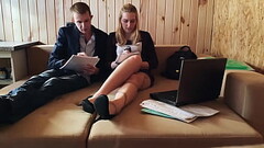 Helped with homework and fucked a student in her tight pussy Thumb