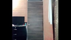 Crossdresser latina Liseth hace baile erotico, enloquece, se desnuda y eyacula Thumb