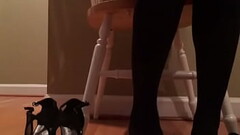 Shoe trying on and shoes play Thumb