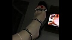 My new shoes,ankle bracelet and toe ring Thumb