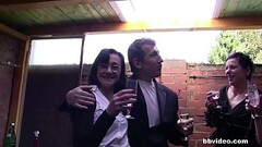 German matures group sex on the terrace Thumb