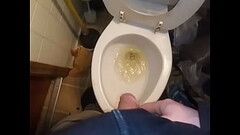 Pissing in toilet Thumb